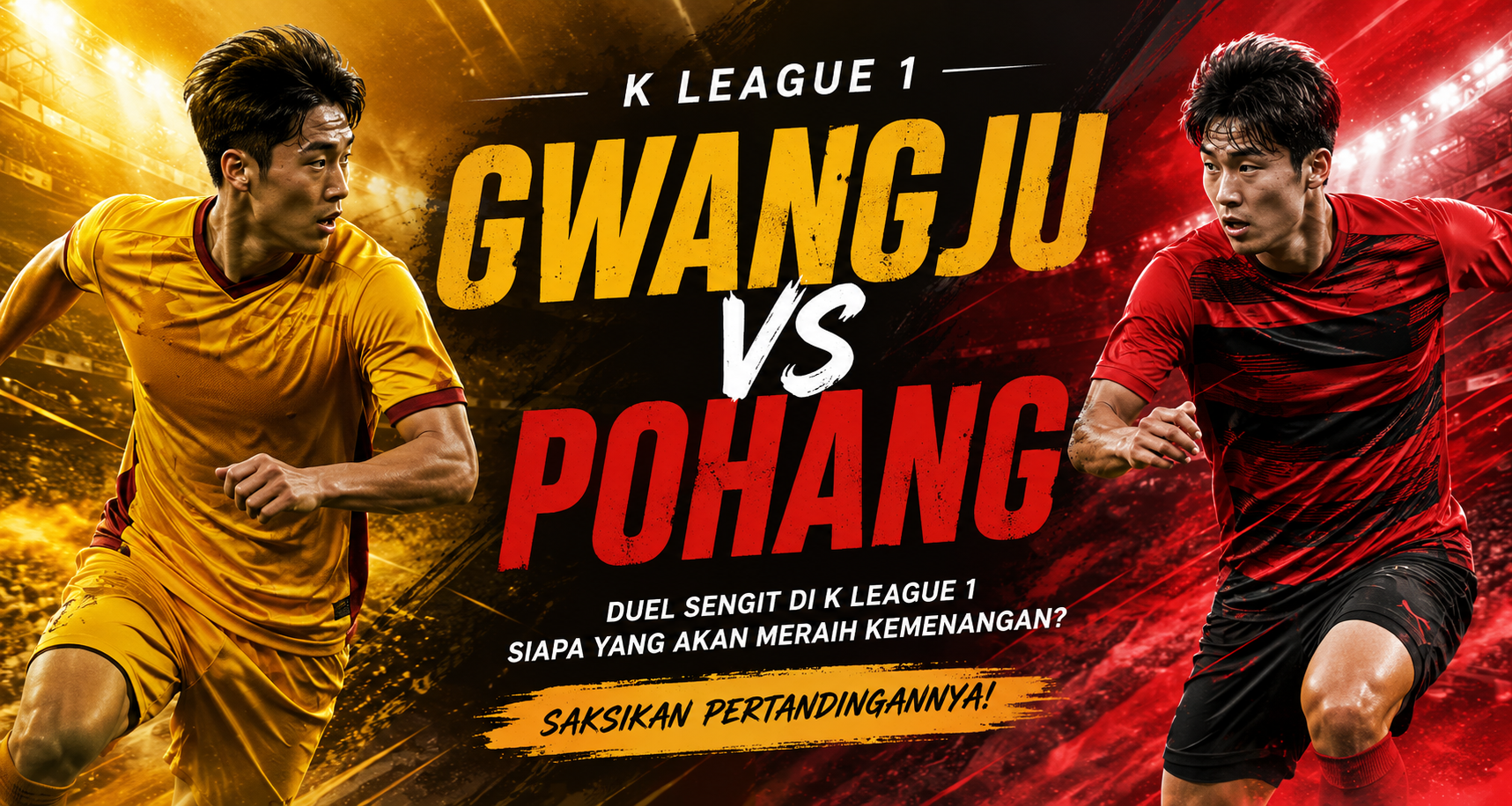 Jalalive Hadir dengan Laga Gwangju vs Pohang K League 1 Sore Ini—Akses Seru!