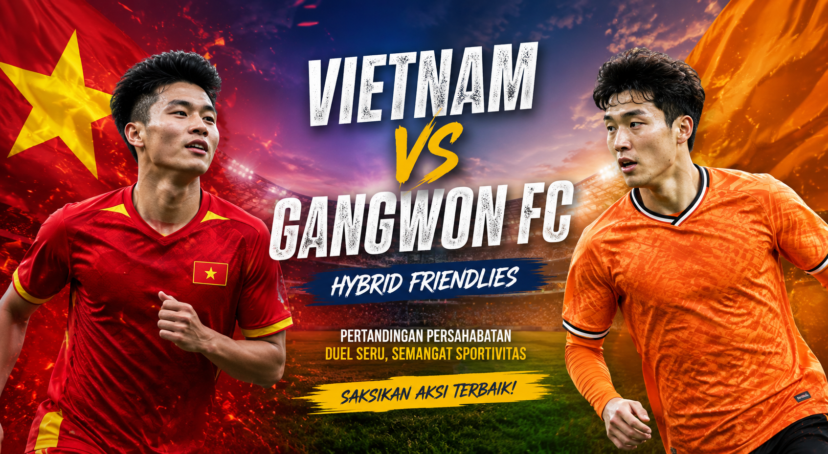 Jalalive Hadir dengan Liputan Vietnam vs Gangwon FC Hybrid Friendlies Malam Ini Pukul 19.00 WIB yang Mudah Diikuti
