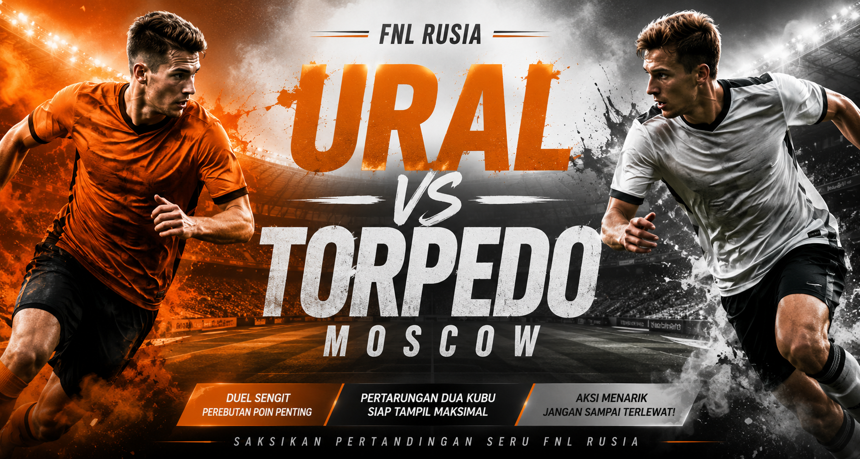 Jalalive Siapkan Informasi Lengkap Ural vs Torpedo Moscow FNL Rusia Malam Ini Pukul 21.00 WIB