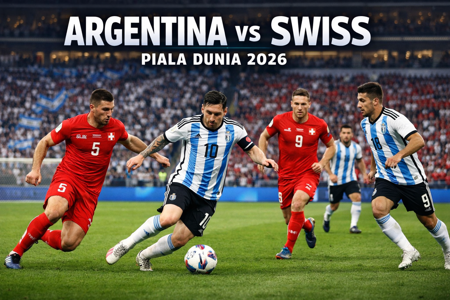 Saksikan Momen Penting Argentina vs Swiss Besok Pagi Lewat Streaming Full HD dari Jalalive – Rasakan Semangatnya